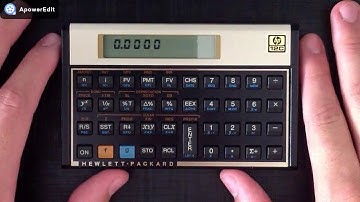 HP 12C - Função Limpeza - Como limpar as memórias de cálculo!