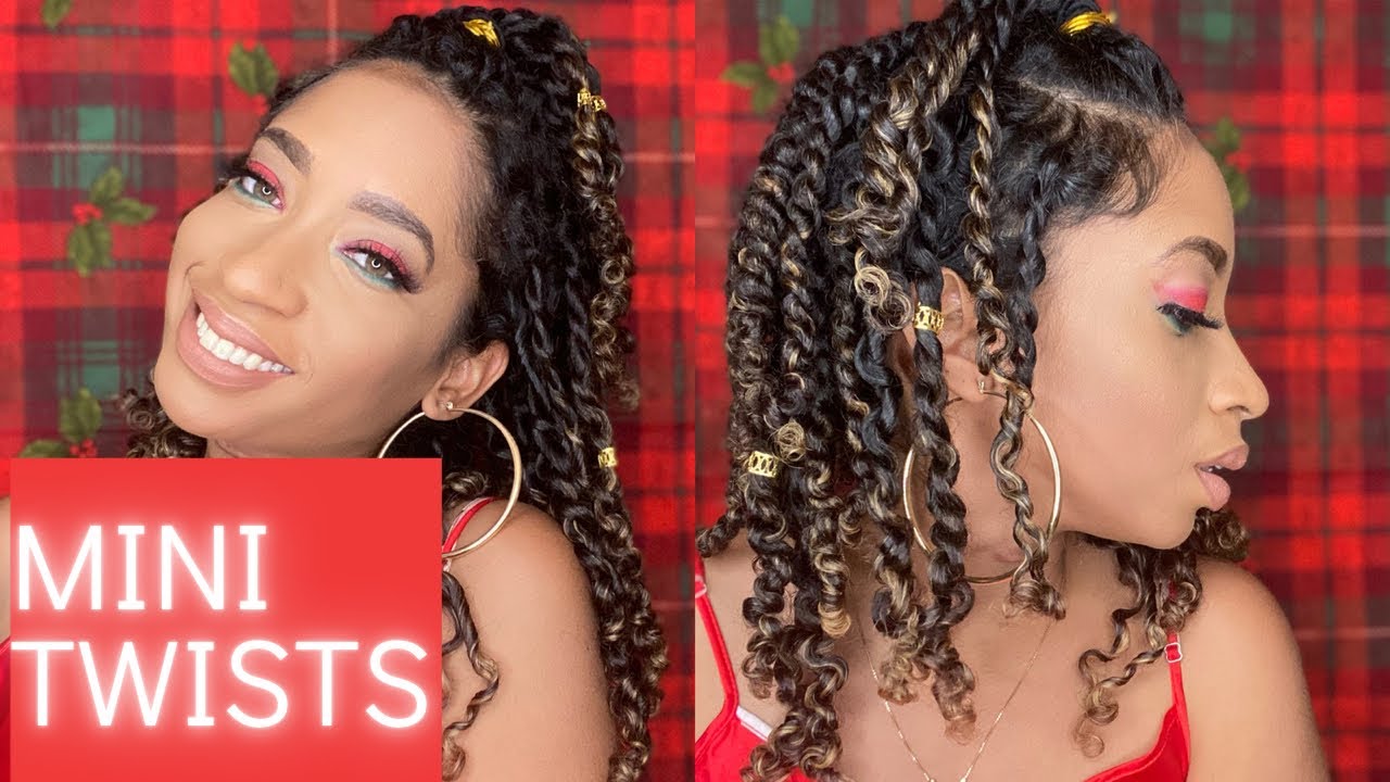 Mini Twists/ Winter Protective Style/ Mielle Organics