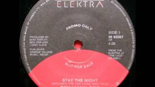 Benjamin Orr - Stay The Night (Ultrasound Extended Mix) chords