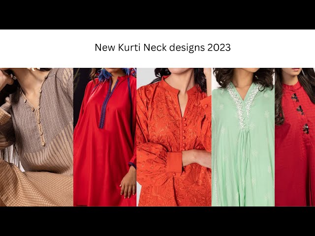 Kurti Neck Designs - 25 Trending and Stylish Collection in 2024