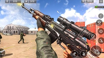 Fps Terrorist Attack - Army Commando Sniper Shooter: FPS Shooting Game 3D _ Android Gameplay