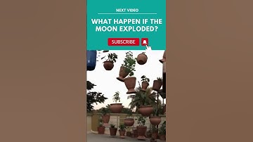What if the Moon exploded? #shorts #science #whatif #moon #luna #explode #worldend #trending