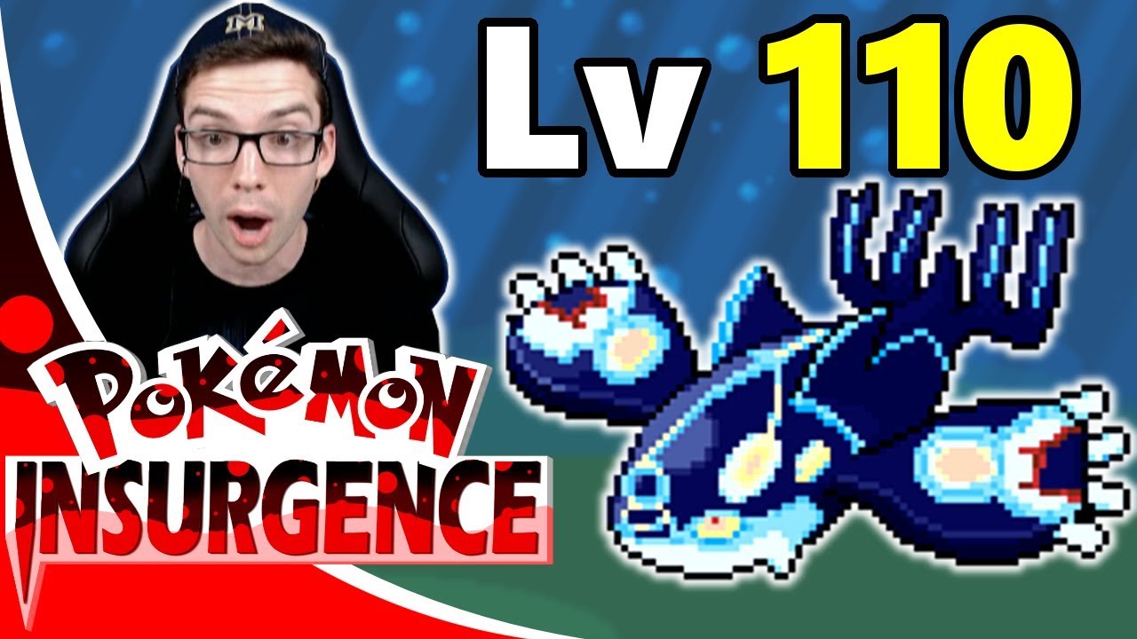Level 110 Kyogre! Can We Catch It!?! Pokemon Insurgence Let's Play Episode 57