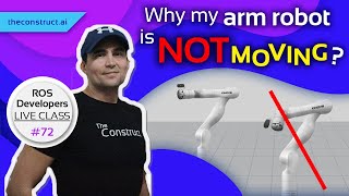 ROS Developers LIVE Class #72: Why is my Robot Arm not moving? Profile