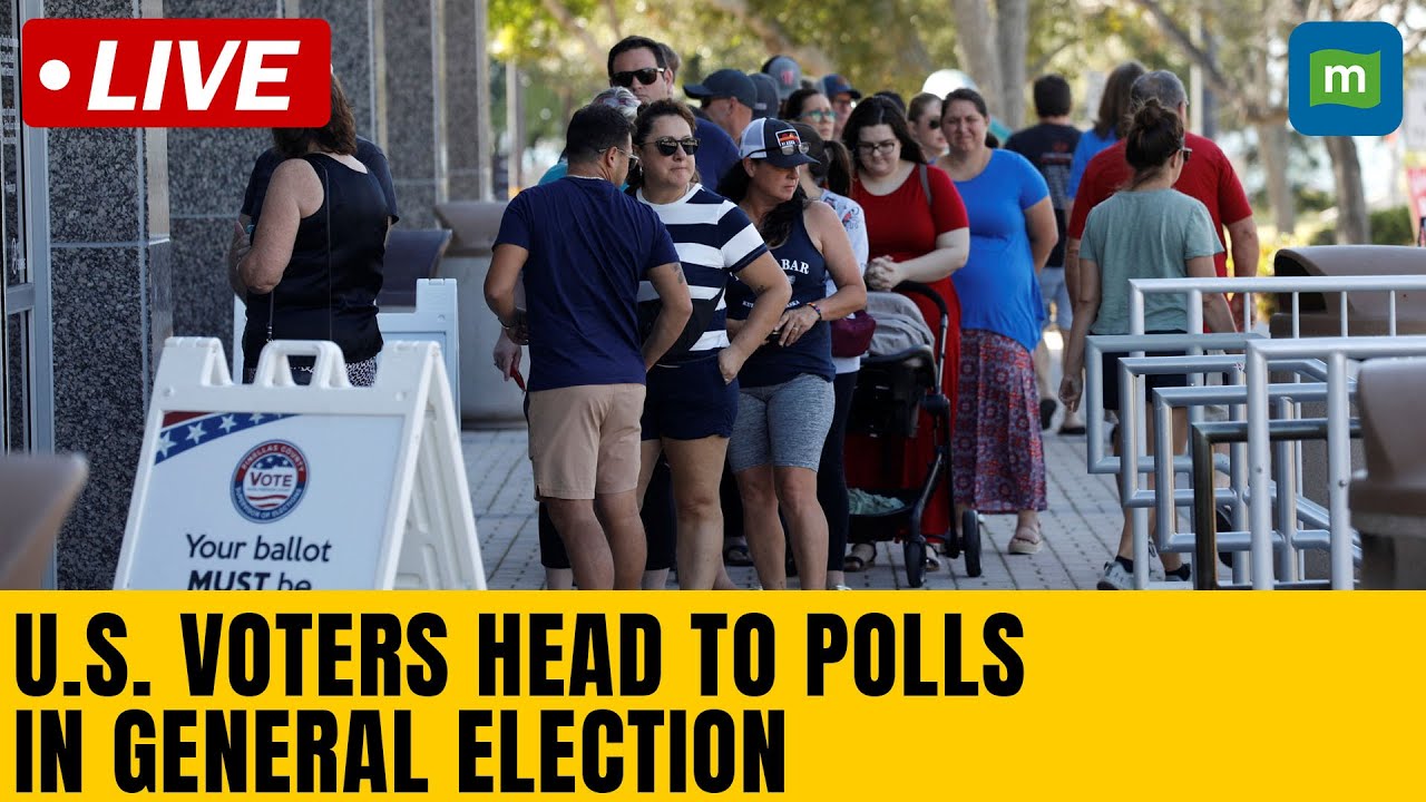 LIVE: Voters around the US head to the polls in general election to ...
