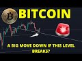 BITCOIN - A MOVE DOWN IF THIS SUPPORT BREAKS!?