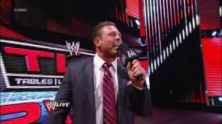CM Punk agrees to a lie detector test on the set of "Miz TV": Raw, Dec. 3, 2012