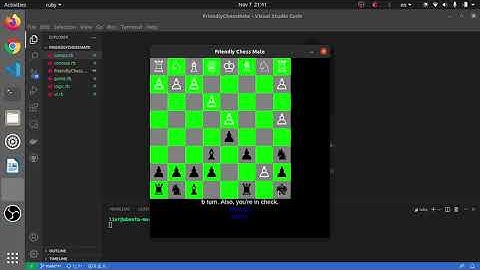 Friendly Chess Mate - COS10009 - Linh Vu (103519240) - Custom Code Demo