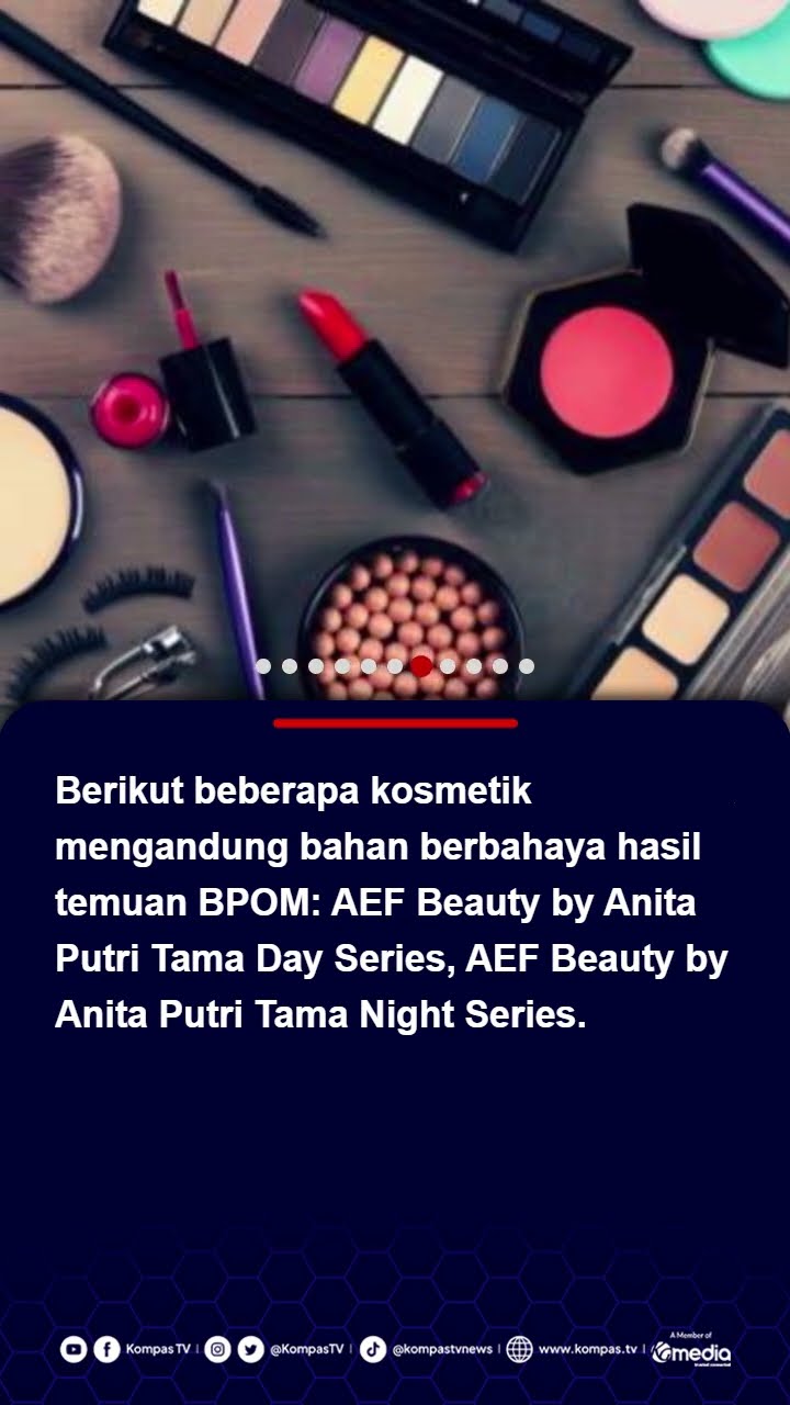 BPOM Temukan Produk Kosmetik Mengandung Bahan Berbahaya di Pasaran, Ini Daftarnya #bpom #kosmetik