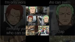 Shanks really said, "Oh, we're talking about missing parts now? Say less." 💀👁️