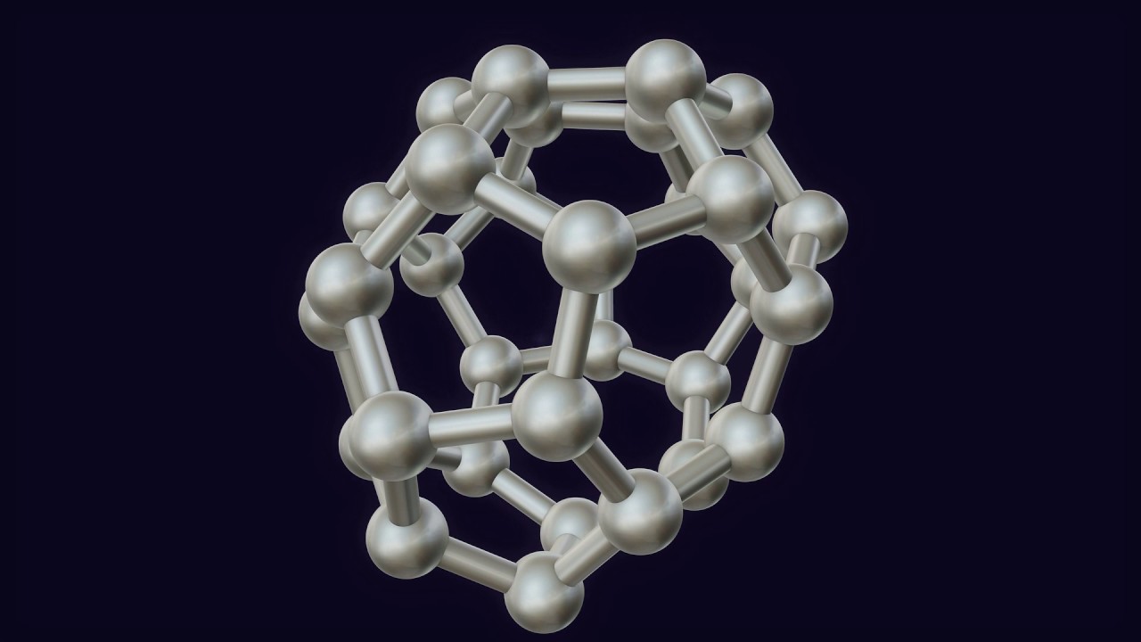 Fullerene с32-1 c2  - KOSEKOMA Shapeways (