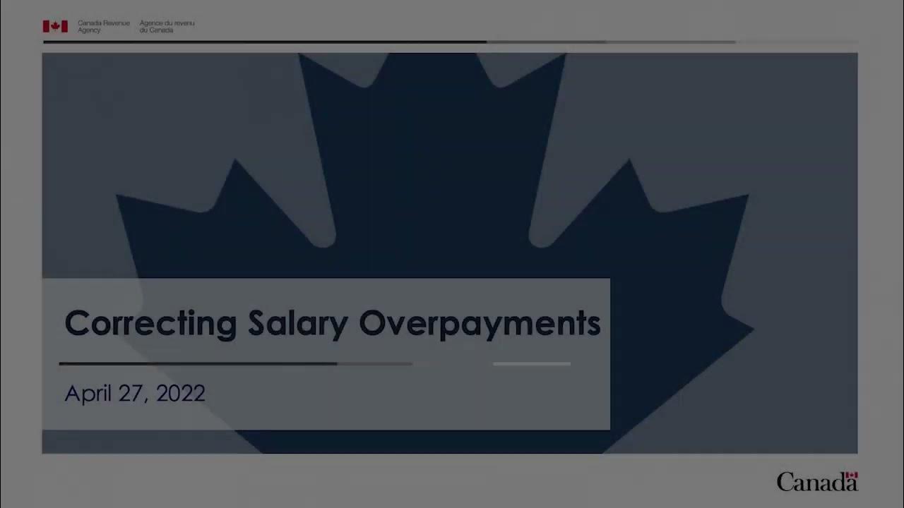 Correcting Salary Overpayments YouTube