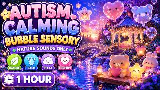 Magical Bubble Garden ✨ Calming Sensory Relaxation for Kids | Nature Sounds & Peaceful Visuals screenshot 5