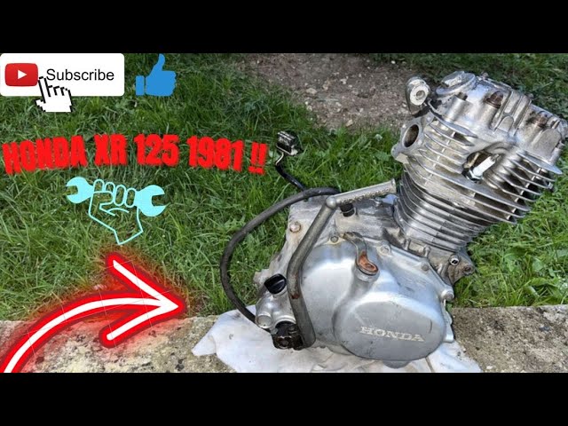 Support De Moteur Pour Honda XR 125 - Pièce D'occasion Opérationnelle