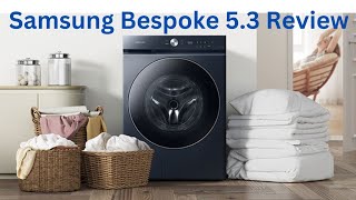 Review Samsung Bespoke 5.3 Cu. Ft. AI OptiWash in Brushed Navy