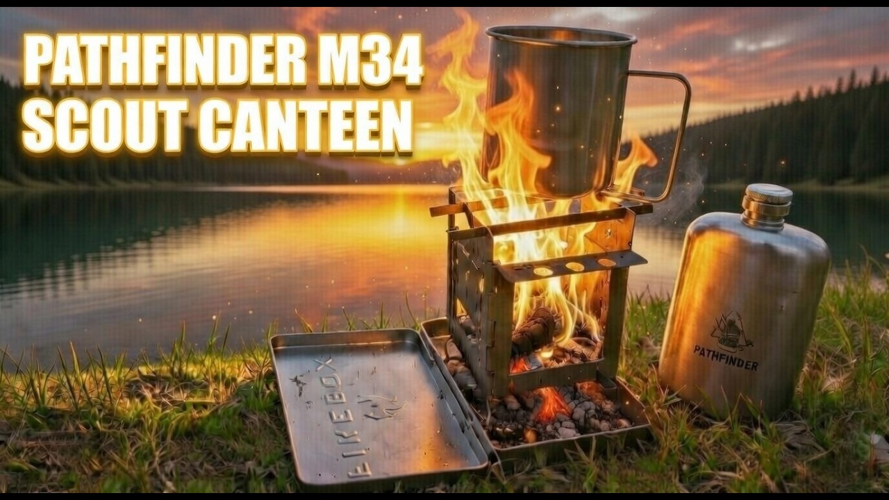 Разведывательная фляга Pathfinder M34 — не похожа ни на одну из тех, что вы видели раньше!