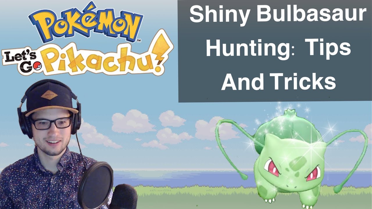 LIVE SHINY BULBASAUR! (Pokémon Lets Go Pikachu/Eevee) 