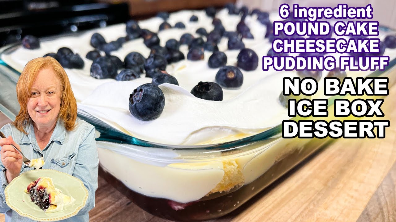 pound-cake-fluffy-cheesecake-dessert-easy-6-ingredient-recipe-youtube