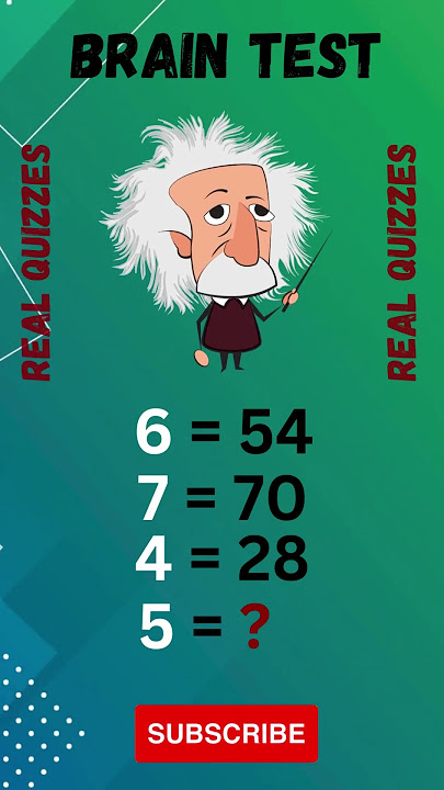 Math Teaser #mathteaser #mathtest #braintest #brainteaser #math  #mathematics #viralreels #trendingreels #viral #trending