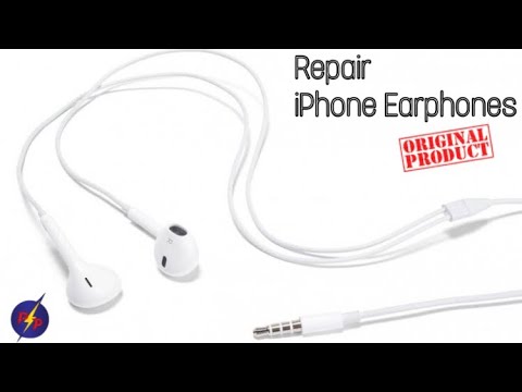 How to repair iphone Earphones  Earphones One Side Not working solved #earphones #iphone