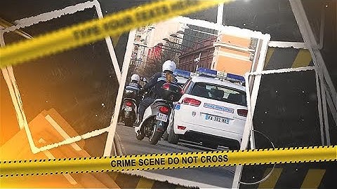Create a Crime Scene Video with Photos, Video Clips, Text, and Music - MakeWebVideo.com