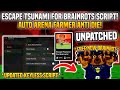 Escape Tsunami For Brainrots Script! ♨️ - AUTO ARENA FARMER, AUTO ALL EVENTS, EASY WIN &amp; 2026 NEW OP
