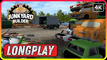 Junkyard Cleanup for Cash! JUNKYARD BUILDER Gameplay | No Commentary - LONGPLAY