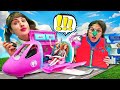 Kız Oyunları! Barbie uçakta uçuyor, ama uygun davranmıyor!