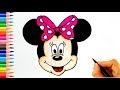 Minnie Mouse Nasıl Çizilir? - How To Draw a Minnie Mouse