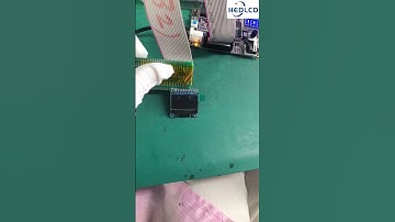 The manufacturer produces 0.96 "white OLED modules. #electronic