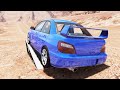 Satisfying Rollover Crashes #21 BeamNG Drive | Crash Blasters