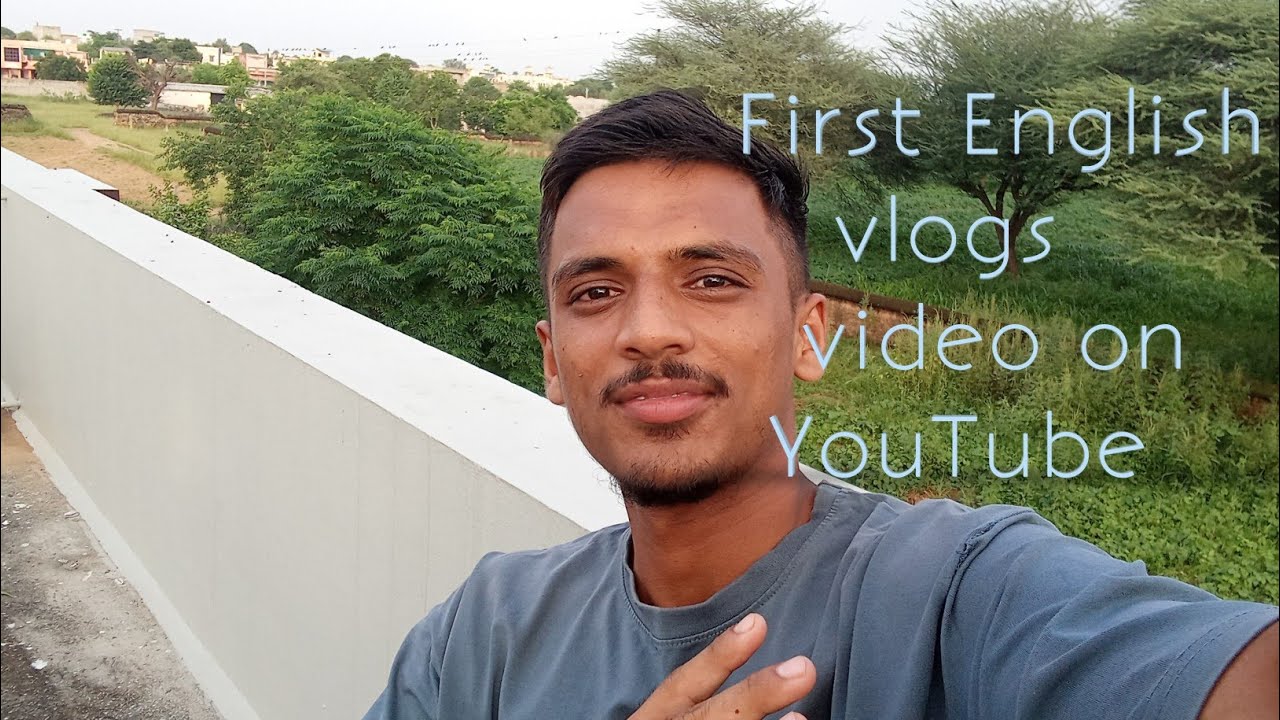 First English vlogs Video  on YouTube| By Mushraf | @English with Mushraf
