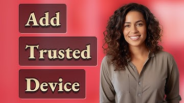 How Can I Safely Add a Trusted Device to My Apple ID?