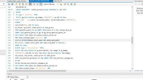 MySQL Workbench: “SELECT” is not valid at this position for this server version, expecting : 