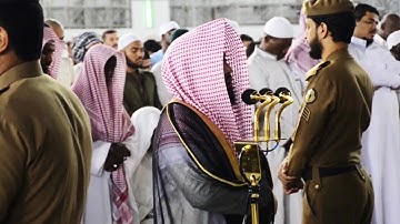 بلبل الحرم يبدع بتلاوة ترنمية بديعة لسورتي السجدة والإنسان الشيخ د. عبدالله بن عواد الجهني
