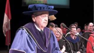 2012 Spring Convocation: Myer Horowitz
