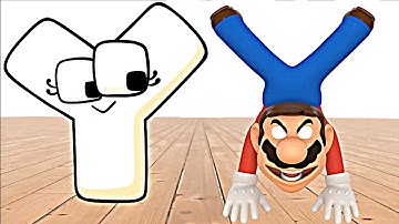 Alphabet with broken bones All Parts (A - Z)