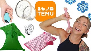 lets try temus weirdest stress/anxiety relief items! (& a loreal colorsonic update) #01