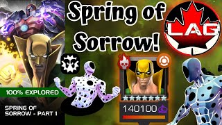 Spring of Sorrow Arrives! Goat Spotticus! Size M \& Defensive Utility Objective! Iron Fist Solo! MCOC