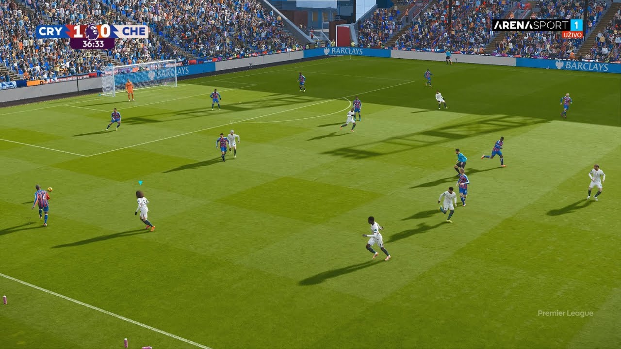 PES 2021 | Ultra Realism Graphic Mod | Crystal Palace vs Chelsea - Premier League 25/26