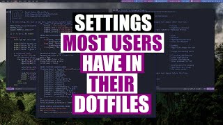What Are Linux Users Putting In Their Config Files?