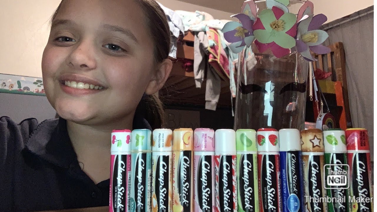 My chapstick collection! YouTube