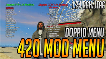 GTA 5 Online/Offline 420 Dual Mod Menu! 1.24 TU24 (RGH/JTAG)