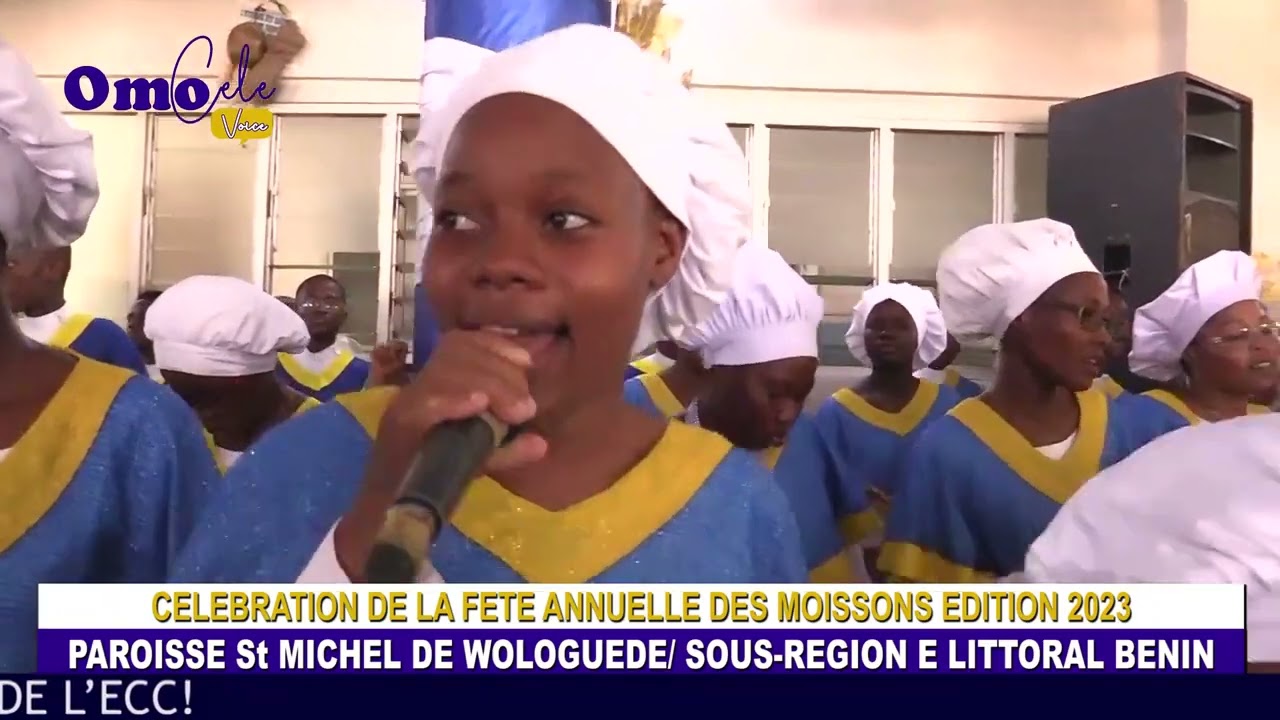 Fête Annuelle des Moissons de cette édition Novembre 2023, de la paroisse Wologuèdè Cotonou Bénin.