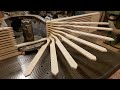 Making a folding spindle moulder fence