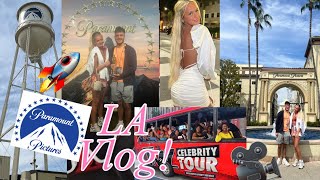 Paramount Studio’s, TMZ Celebrity Bus Tour &amp; Oscars Museum!🎥 ~ Los Angeles VLOG 2❤️