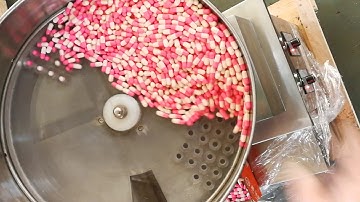 Capsule counting machine test video