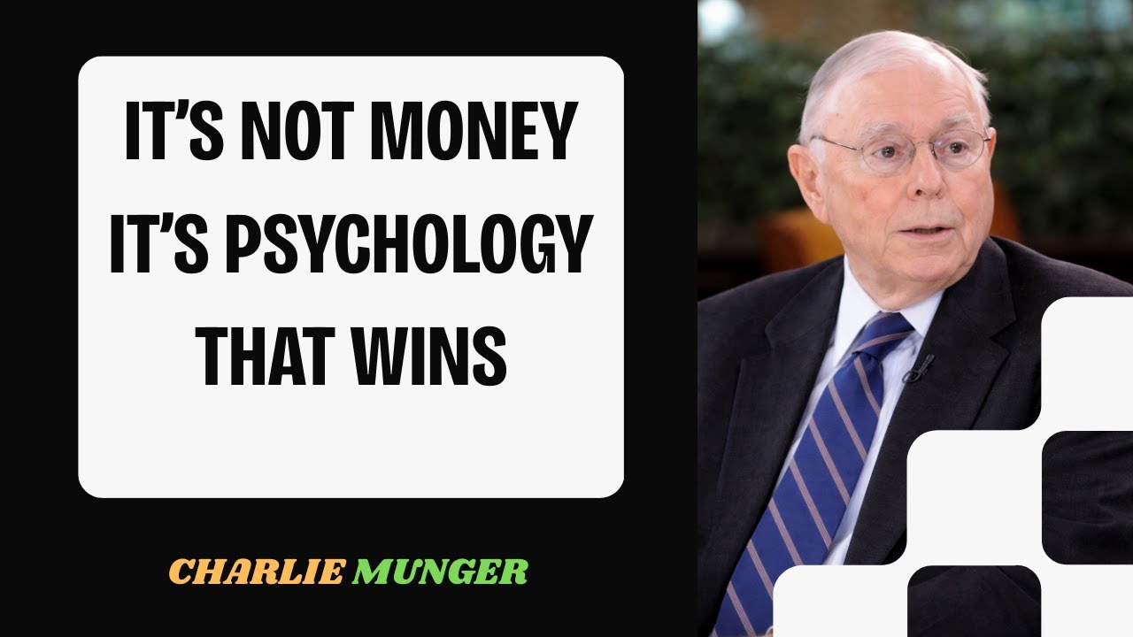 The Psychology of the Rich: How Successful People Think (Charlie Munger) Charlie Munger Speech