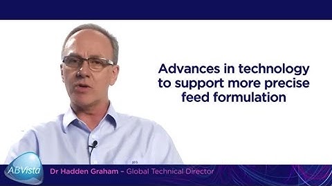 Advances in NIR technology to support more precise feed formulation