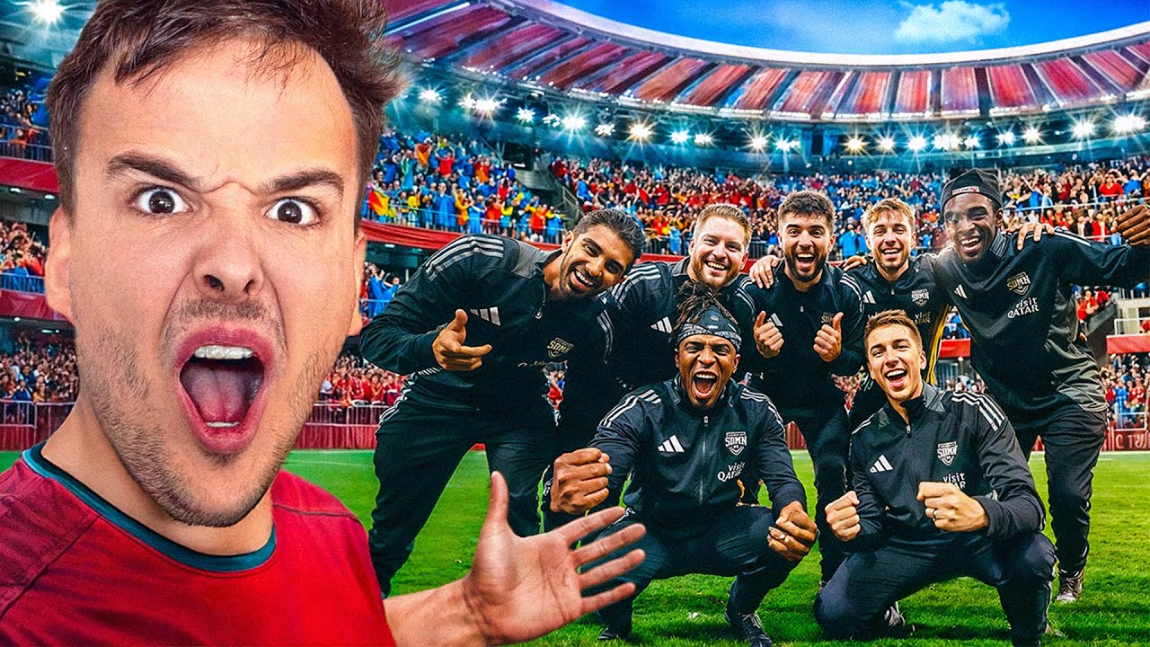 Behind The Scenes at THE SIDEMEN CHARITY MATCH... (vlog)